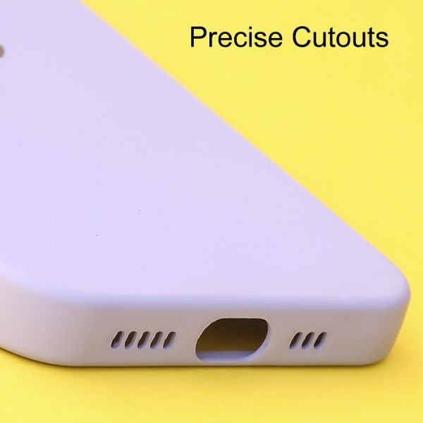 Purple Original Camera Silicone case for Apple iphone 12 Mini - The Hatke