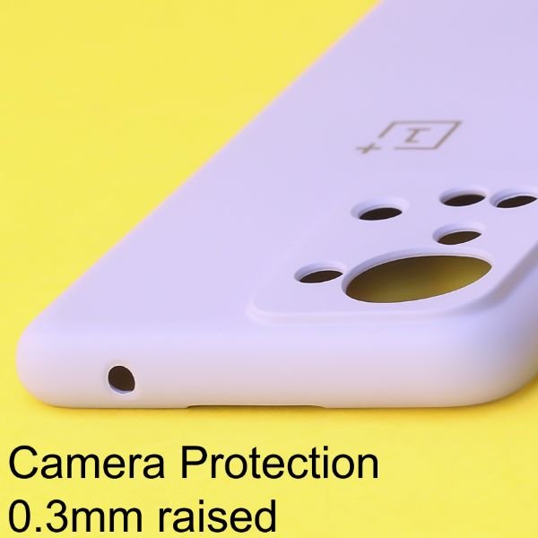 Purple Original Camera Silicone case for Oneplus Nord 2T - The Hatke