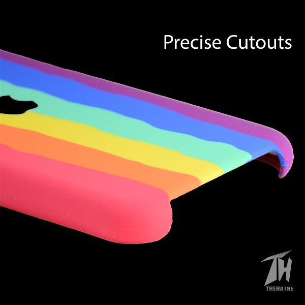 Rainbow Silicone Case for Apple iphone 12 pro max - The Hatke