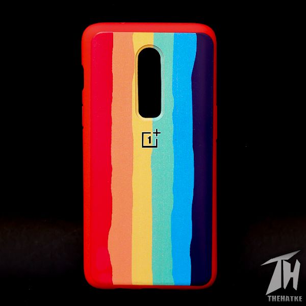 Rainbow Silicone Case for Oneplus 6 - The Hatke