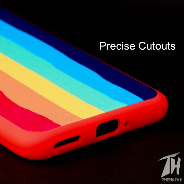 Rainbow Silicone Case for Oneplus Nord - The Hatke