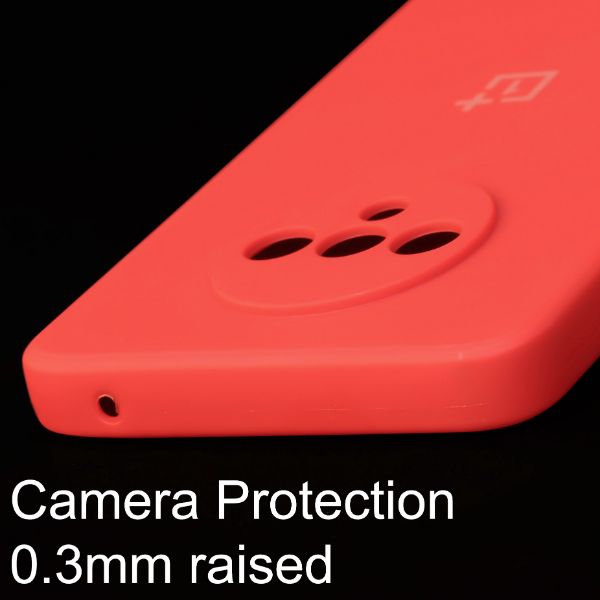 Red Camera Original Silicone Case for Oneplus 7T - The Hatke