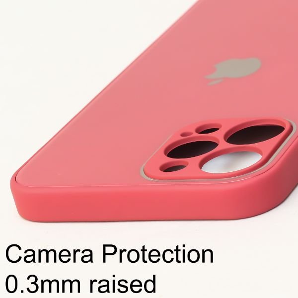 Red camera Safe mirror case for Apple Iphone 13 Pro Max - The Hatke