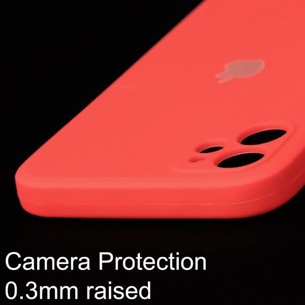 Red Candy Silicone Case for Apple Iphone 12 - The Hatke