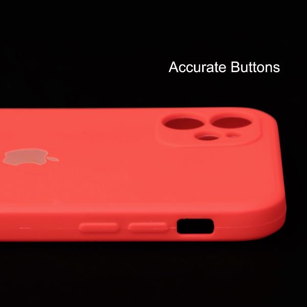 Red Candy Silicone Case for Apple Iphone 12 - The Hatke