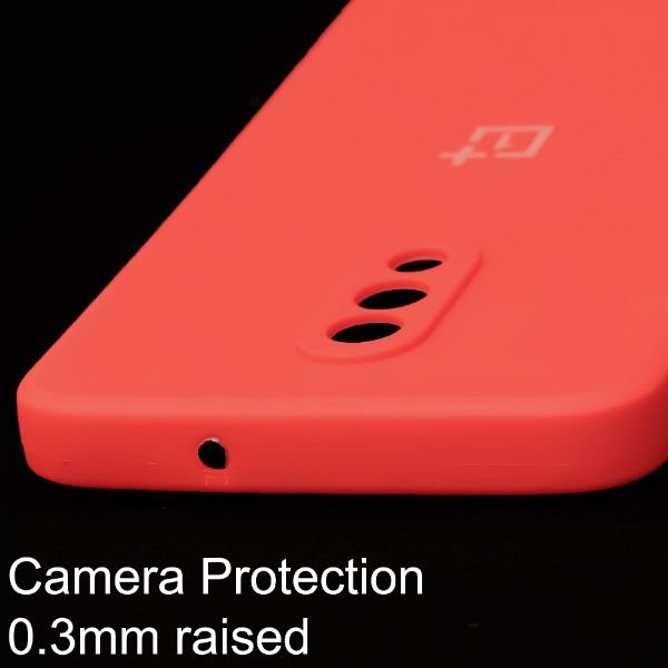 Red Candy Silicone Case for Oneplus 7 - The Hatke