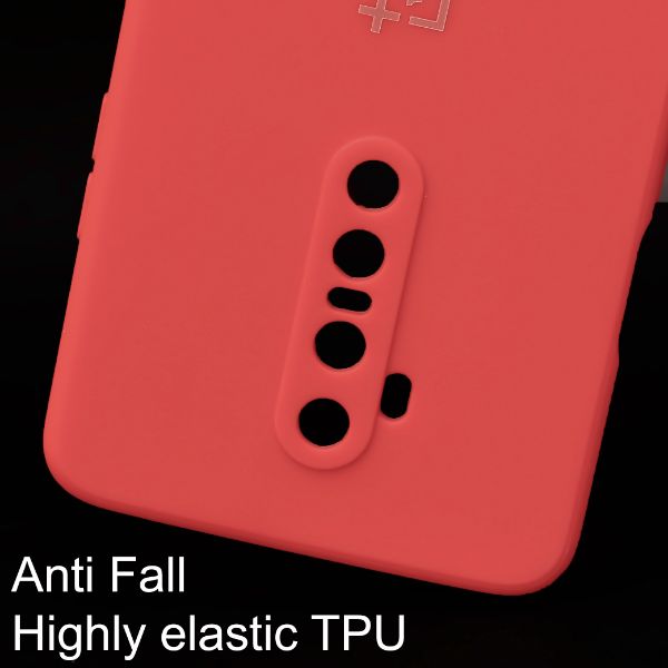 Red Candy Silicone Case for Oneplus 7 Pro - The Hatke