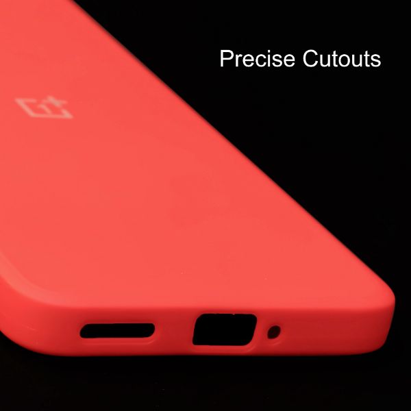 Red Candy Silicone Case for Oneplus Nord - The Hatke