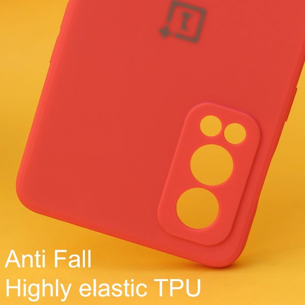 Red Candy Silicone Case for Oneplus Nord 2 - The Hatke
