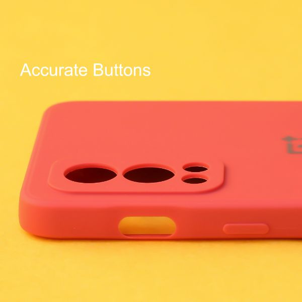 Red Candy Silicone Case for Oneplus Nord 2 - The Hatke
