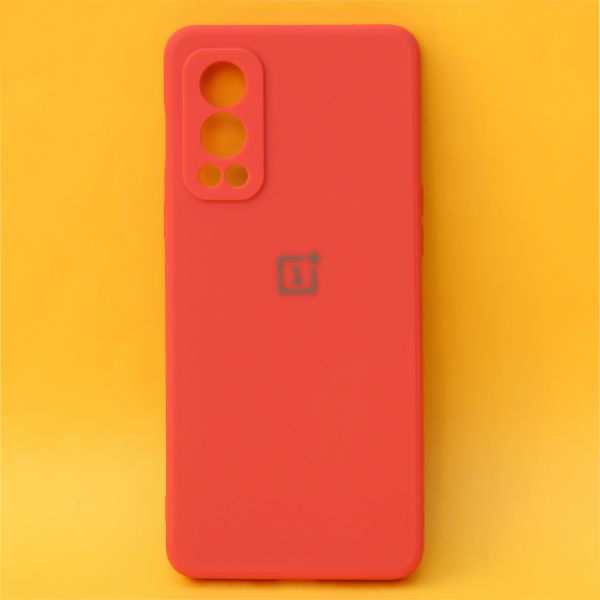 Red Candy Silicone Case for Oneplus Nord 2 - The Hatke