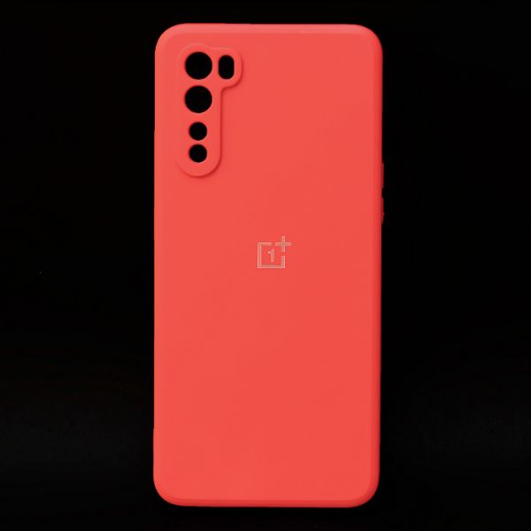 Red Candy Silicone Case for Oneplus Nord - The Hatke