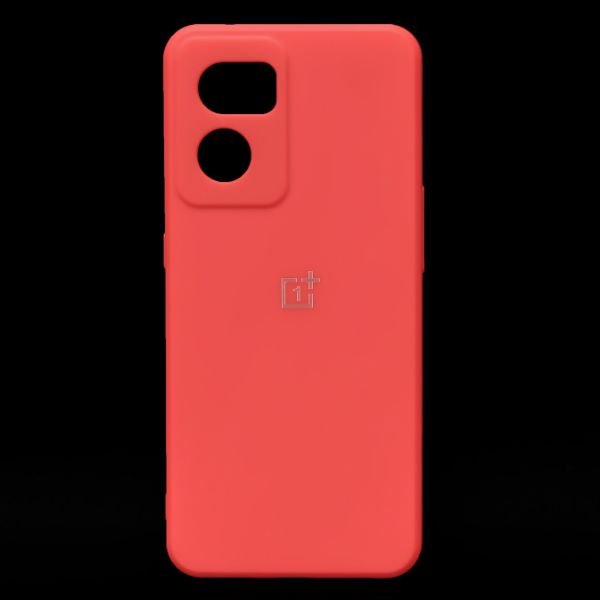 Red Candy Silicone Case for Oneplus Nord CE 2 - The Hatke