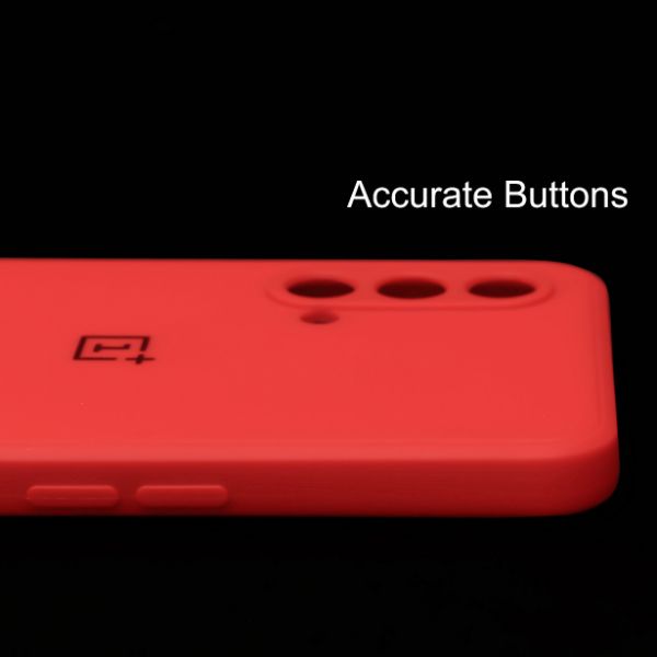 Red Candy Silicone Case for Oneplus Nord CE - The Hatke