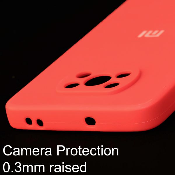 Red Candy Silicone Case for Poco X3 Pro - The Hatke