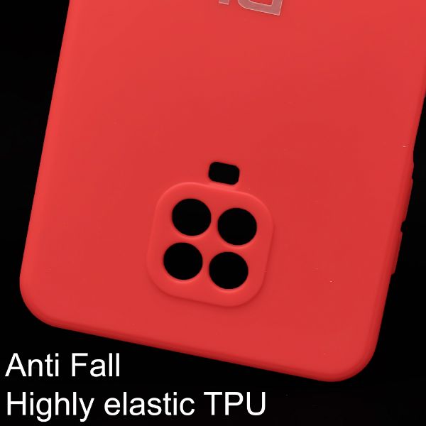 Red Candy Silicone Case for Redmi Note 9 pro - The Hatke