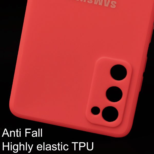 Red Candy Silicone Case for Samsung S20 FE - The Hatke
