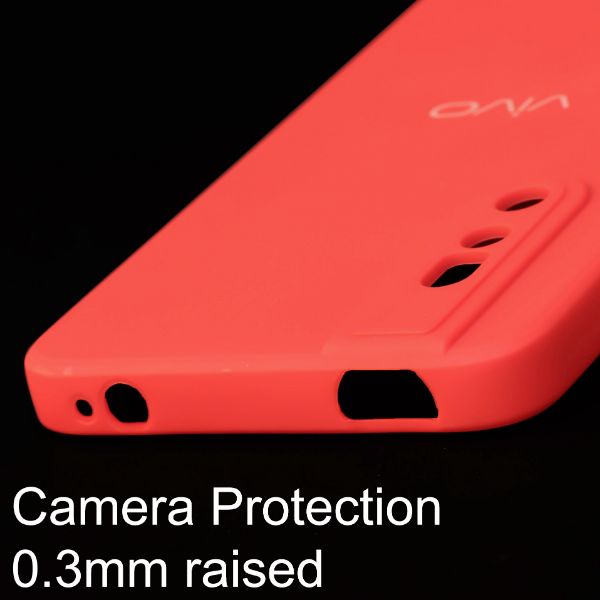 Red Candy Silicone Case for Vivo V15 Pro - The Hatke