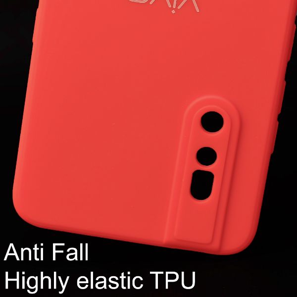 Red Candy Silicone Case for Vivo V15 Pro - The Hatke