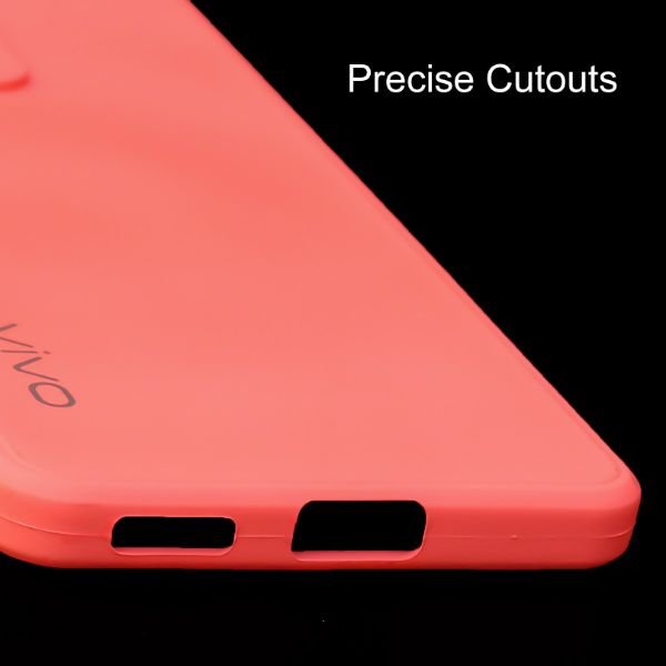 Red Candy Silicone Case for Vivo V23 - The Hatke
