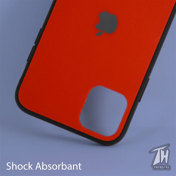 Red mirror Silicone Case for Apple iphone 11 pro max - The Hatke