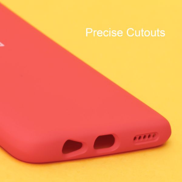 Red Original Silicone case for Oneplus 6 - The Hatke