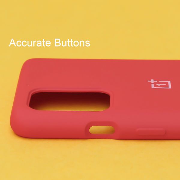 Red Original Silicone case for Oneplus 8t - The Hatke