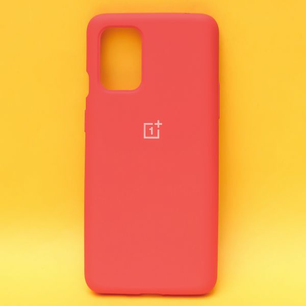 Red Original Silicone case for Oneplus Nord 2 - The Hatke
