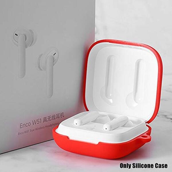 Red Silicone case for Oppo Encho W51 - The Hatke