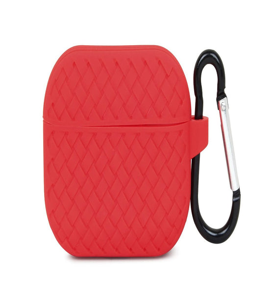 Red Stylish Silicone Case For Apple airpods 1/2 - The Hatke