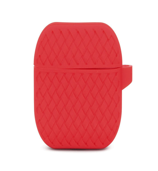 Red Stylish Silicone Case For Apple airpods 1/2 - The Hatke
