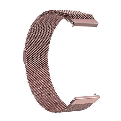 Rose Gold Chain Strap For Smart Watch 20mm - The Hatke