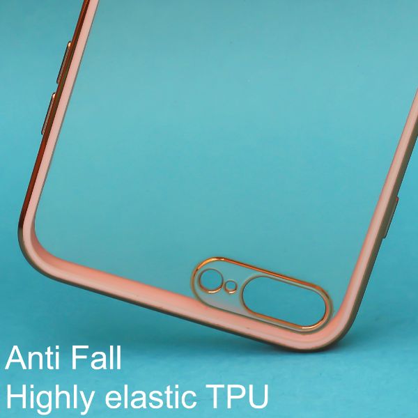 Rose Gold Electroplated Transparent Case for Apple iphone 7 Plus - The Hatke