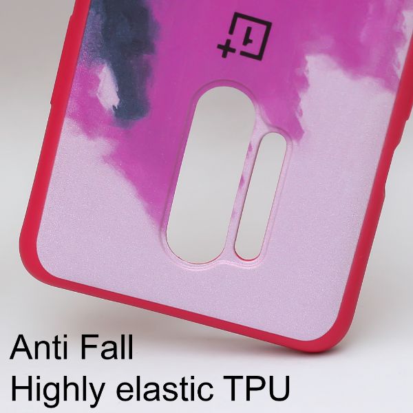 Roseate oil paint mirror case for Oneplus 8 Pro - The Hatke