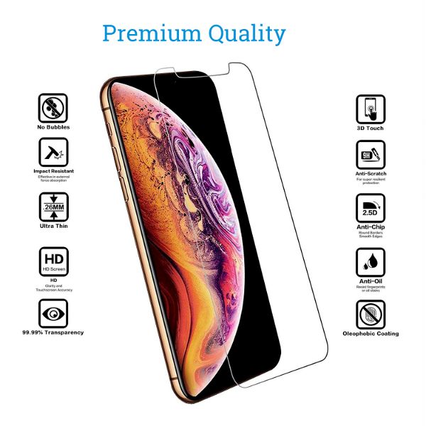 Screen Protector for Apple Iphone X/XS - The Hatke