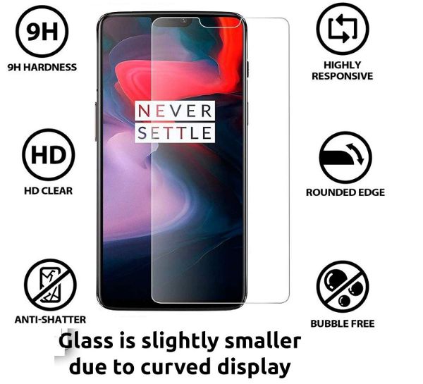 Screen Protector for Oneplus 6 - The Hatke