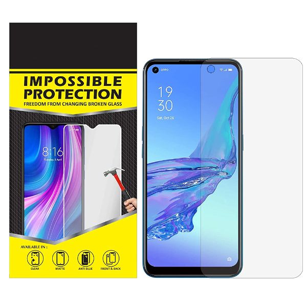 Screen Protector for Oppo A53 - The Hatke