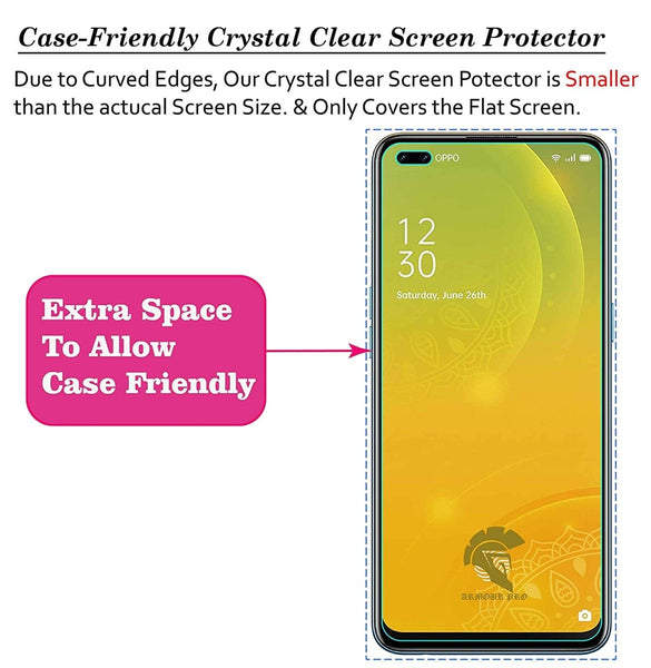 Screen Protector for Oppo F17 pro - The Hatke