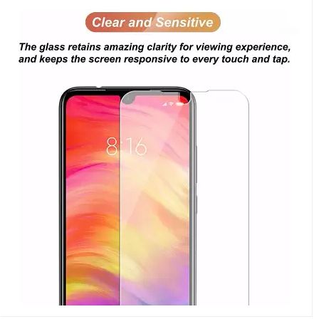 Screen Protector for Redmi note 7 - The Hatke