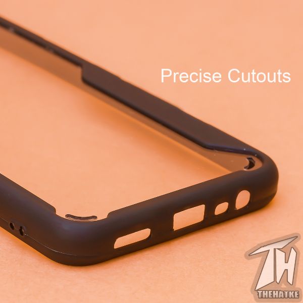 Shockproof protective transparent Silicone Case for Oppo A5 2020 - The Hatke