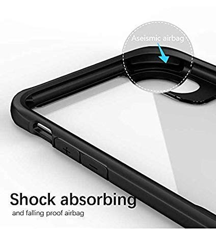 Shockproof protective transparent Silicone Case for Samsung A70 - The Hatke