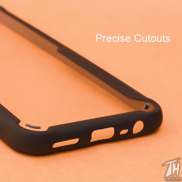 Shockproof silicone protective transparent Case for Realme 5 - The Hatke