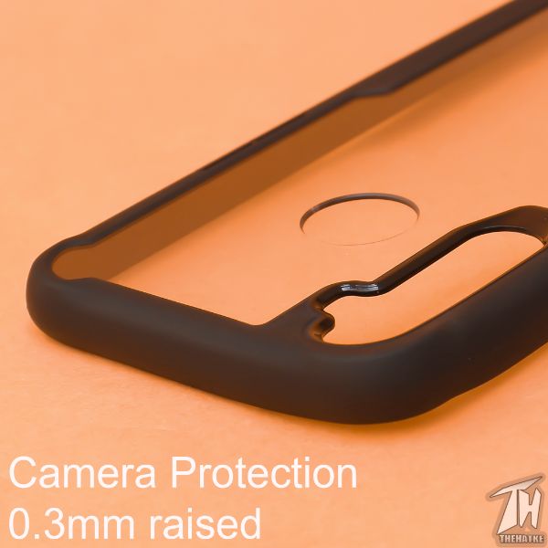 Shockproof silicone protective transparent Case for Realme 5 - The Hatke