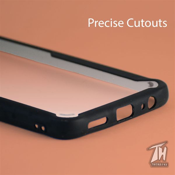 Shockproof silicone protective transparent Case for Redmi note 9 - The Hatke