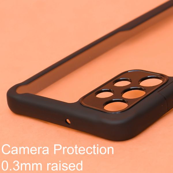 Shockproof transparent Safe Silicone case for Samsung A32 4g - The Hatke