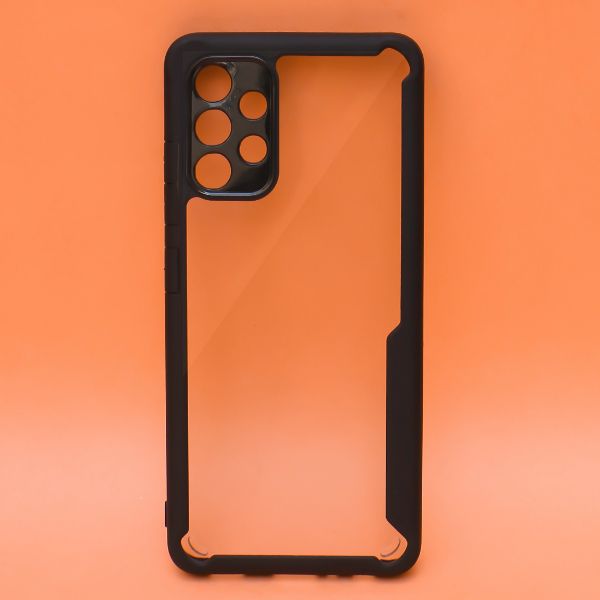 Shockproof transparent Safe Silicone case for Samsung A32 4g - The Hatke