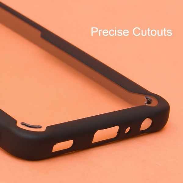 Shockproof transparent Safe Silicone case for Samsung A32 4g - The Hatke