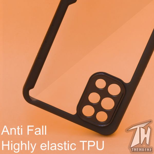 Shockproof transparent silicone Safe case for Oneplus 8t - The Hatke