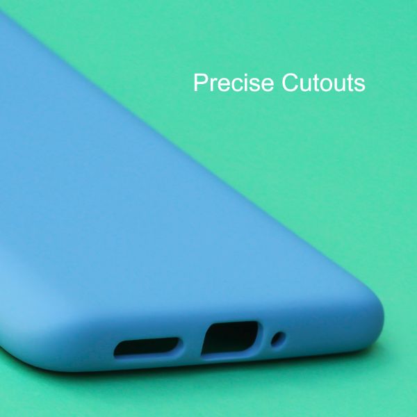 Sky Blue Original Silicone case for Oneplus 7T - The Hatke