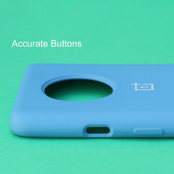 Sky Blue Original Silicone case for Oneplus 7T - The Hatke
